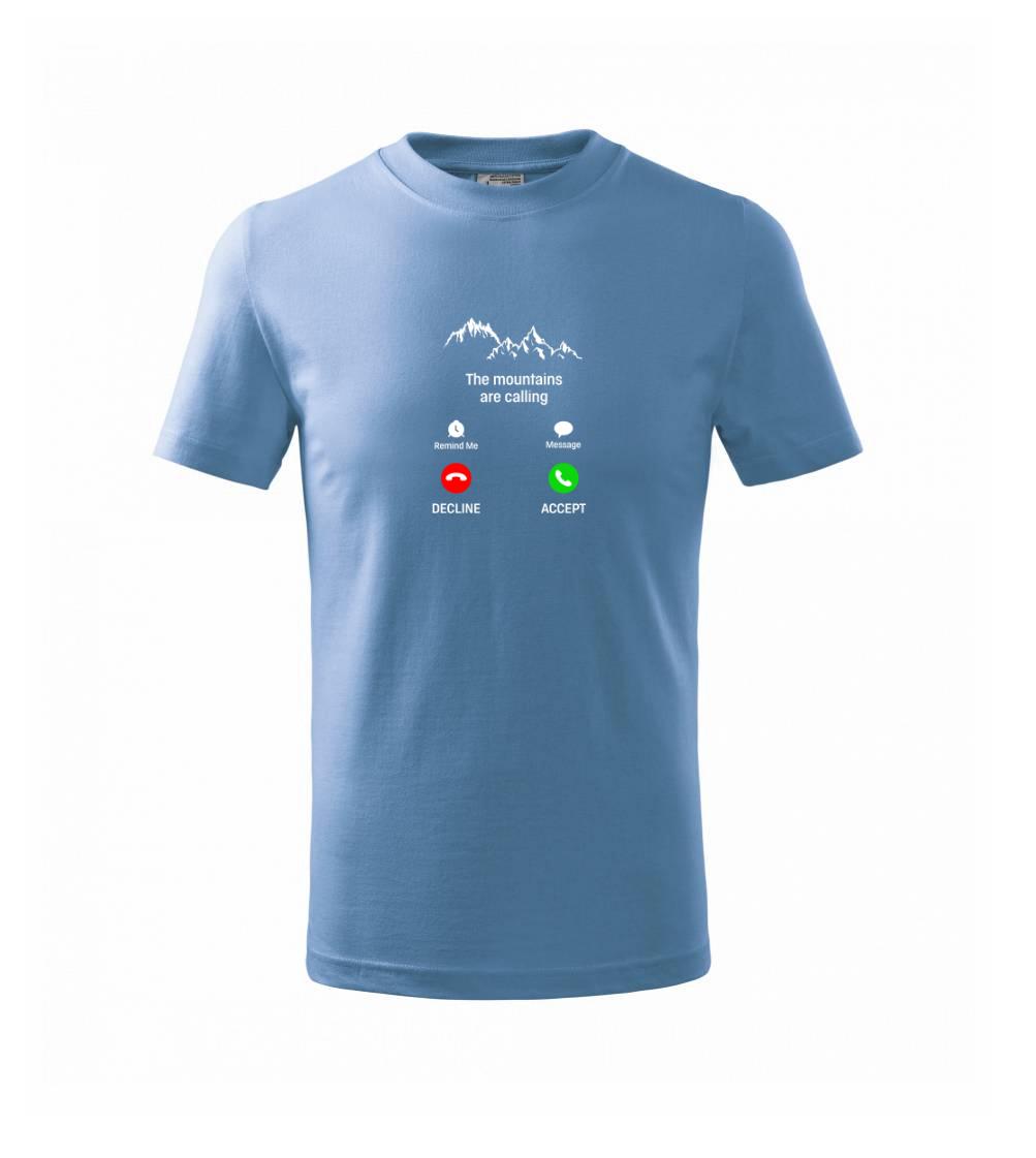 The mountains are calling - telefon