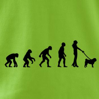 Evoluce pes Mops (muž-žena)