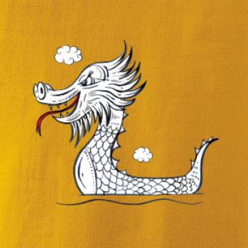 Dračí lodě olejomalba