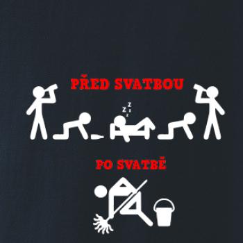 Před a po - svatba párty Před a po - svatba párty