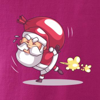 Santa nese težký náklad