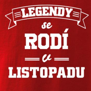 Legendy se rodí v listopadu