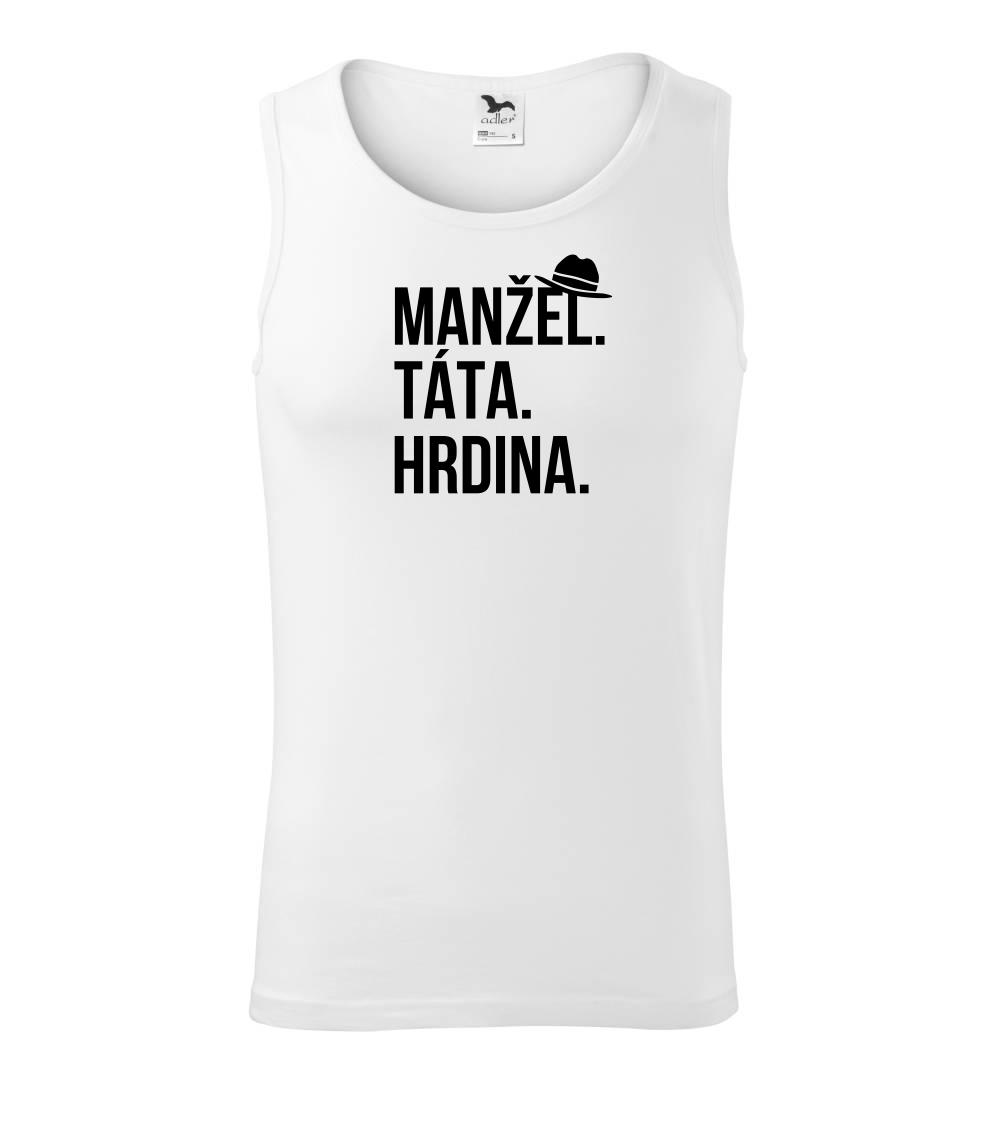 Manžel táta hrdina - Tílko pánské Core