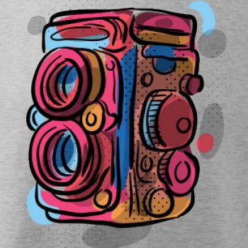 Foťák barevný - dvě čočky