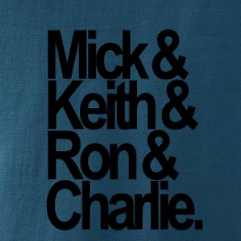 Mick Keith Ron Charlie