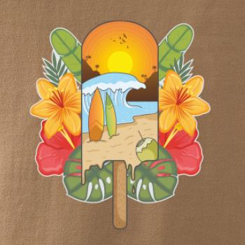 Léto, nanuk, moře, pláž