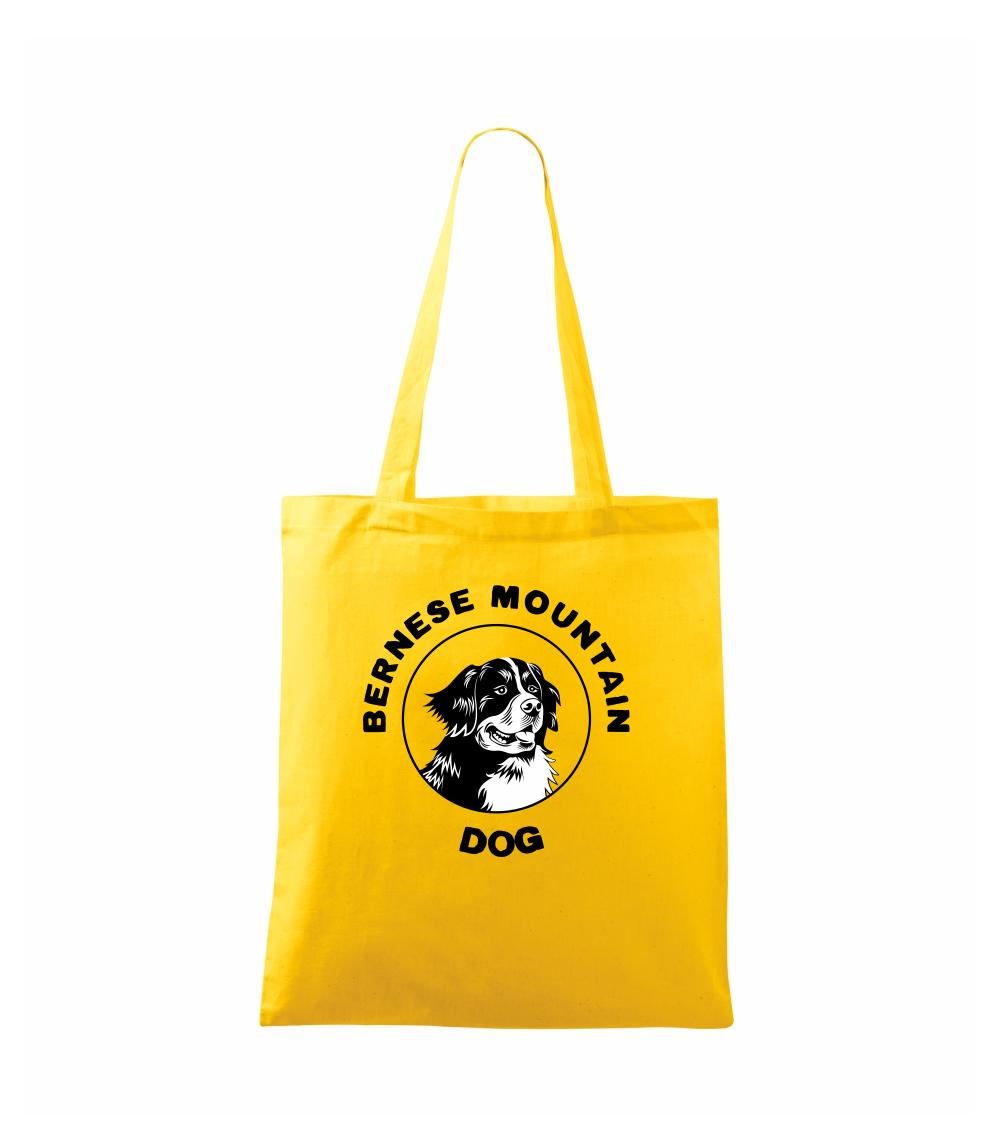 Bernese mountain dog v kruhu