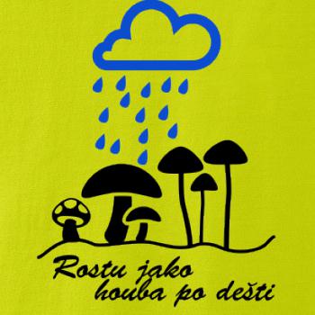 Rostu jako houba po dešti