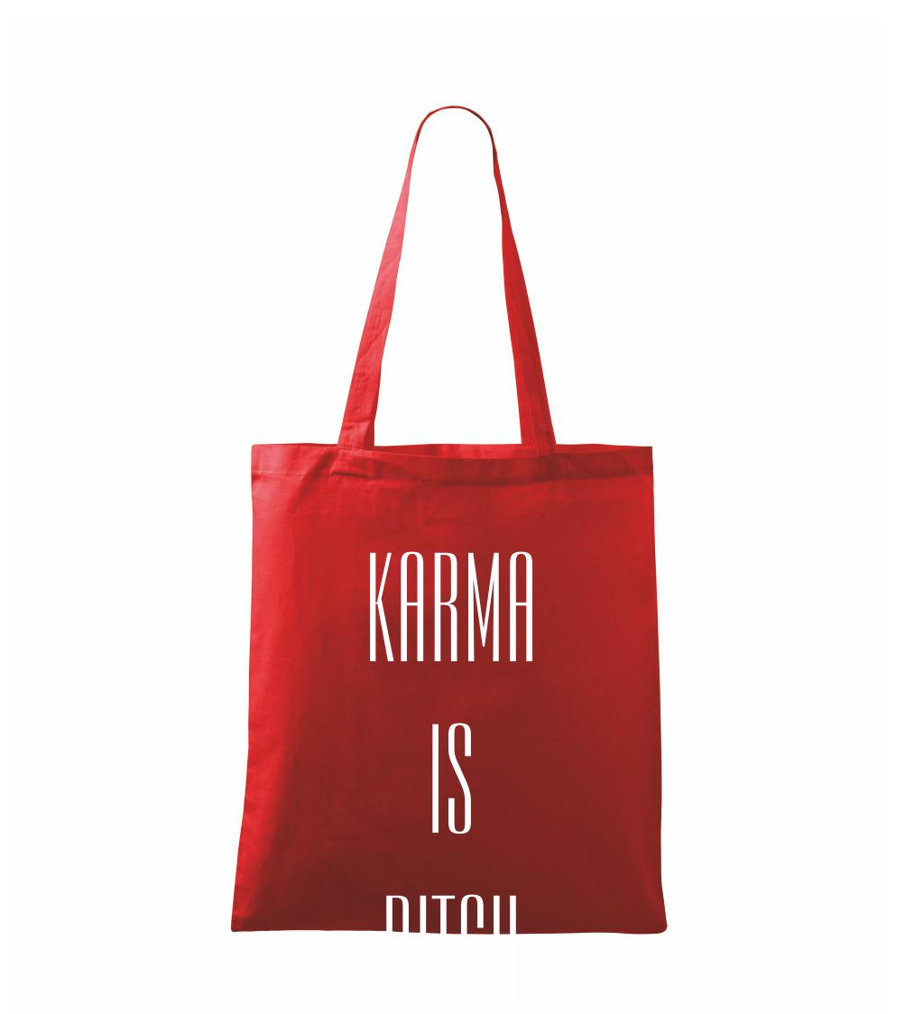 Karma nápis velký - Taška malá