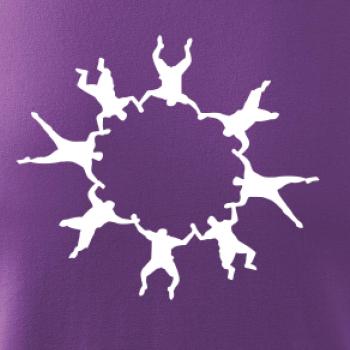 Hromadný seskok padákem