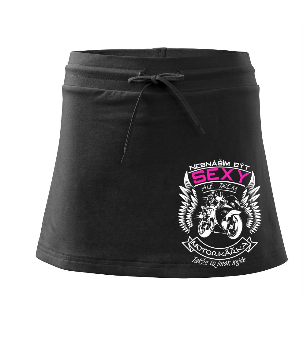 Nesnáším být sexy - motorkář, motorkářka (motorka) Nesnáším být sexy - motorkář, motorkářka (motorka)