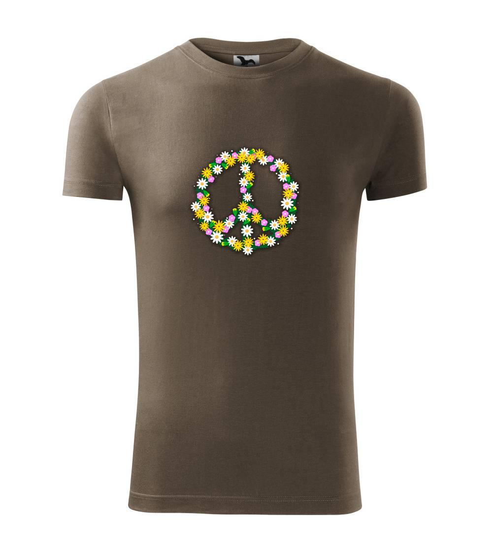 Peace symbol kopretiny Peace symbol kopretiny