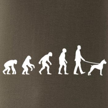 Evoluce pes boxer (muž-žena)