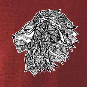 Hlava lva - mandala