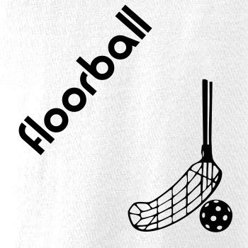 Floorball nápis šikmo