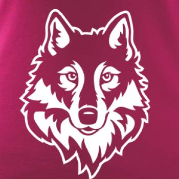 Hlava vlka černobílá (Hana-creative)