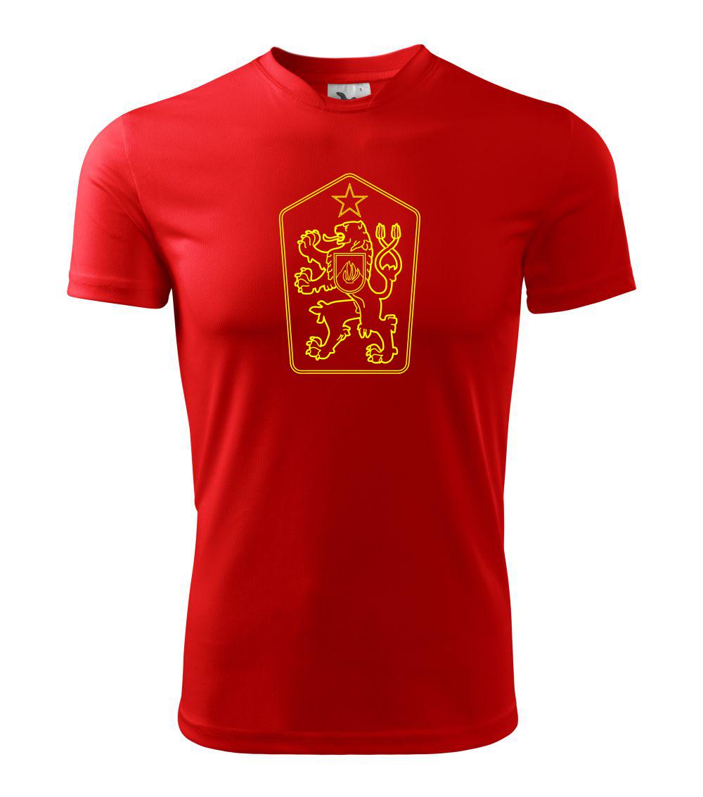 ČSSR znak - Pánské triko Fantasy sportovní (dresovina)
