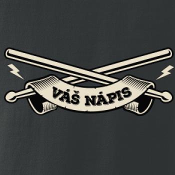 Rock paličky vlastní nápis