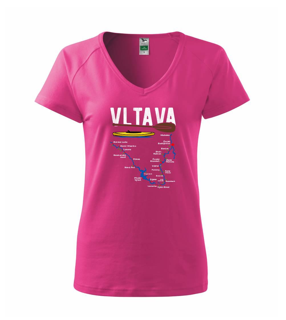 Mapa řeky Vltavy Mapa řeky Vltavy