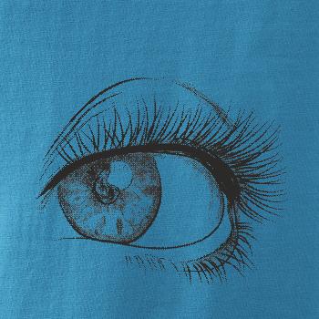 Obří oko černobílé