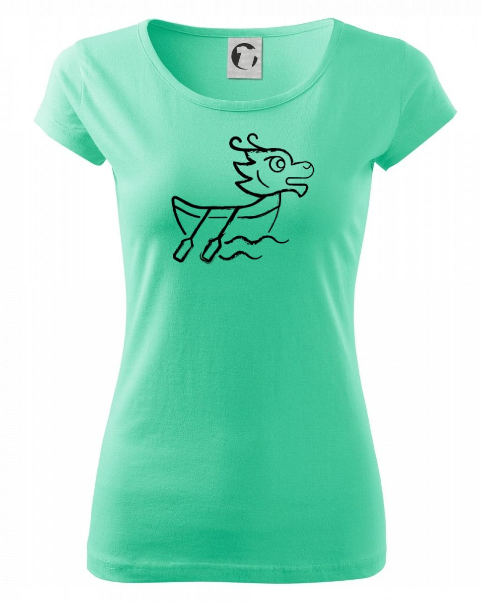 Dračí loď sprejovaná