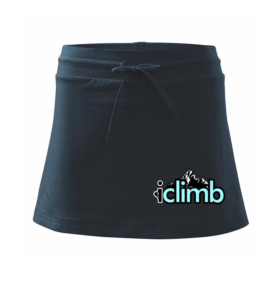 Iclimb - Sportovní sukně - two in one