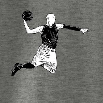 Basketbalista ve výskoku