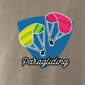Paragliding dva padáky