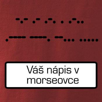 Morseovka - váš nápis