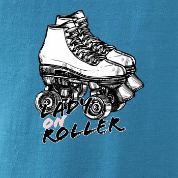 Lady on roller