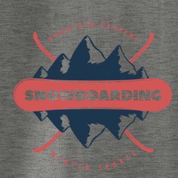 Snowboarding hory extreme