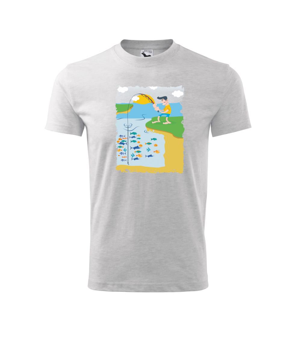 Rybář který má smůlu barevný