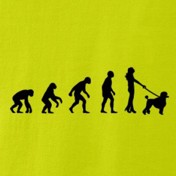 Evoluce pes pudl (muž-žena)