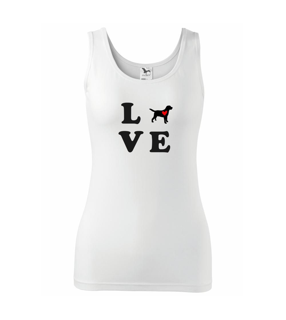 Labrador love - Tílko triumph