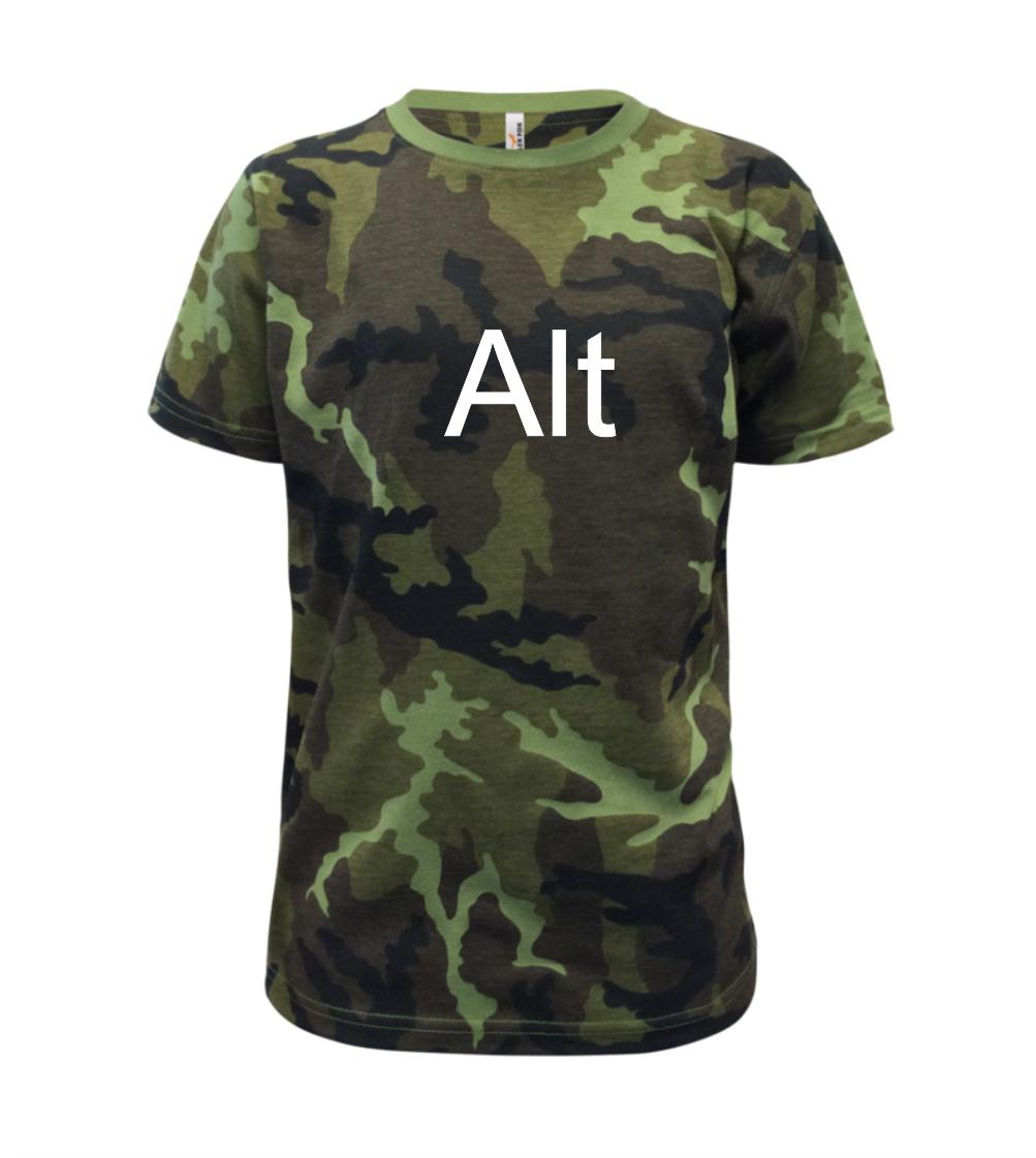 Alt - Dětské maskáčové triko