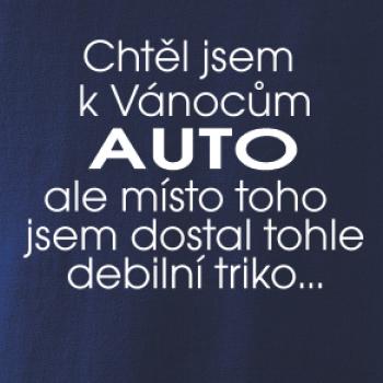 Chtěl jsem k Vánocům auto Chtěl jsem k Vánocům auto