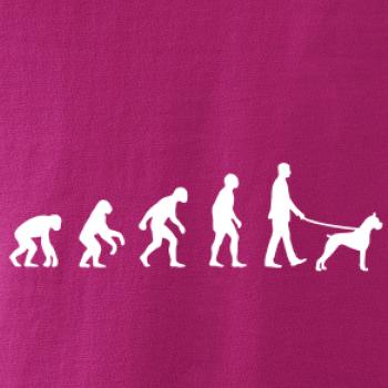 Evoluce pes boxer (muž-žena)