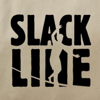 Slackline nápis