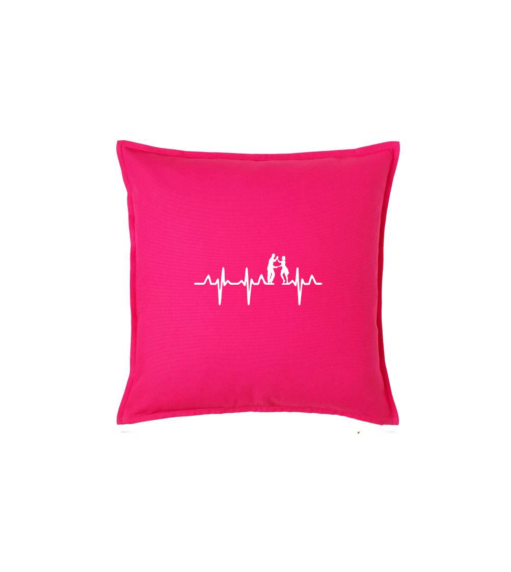 EKG salsa tanečníci - Polštář 50x50