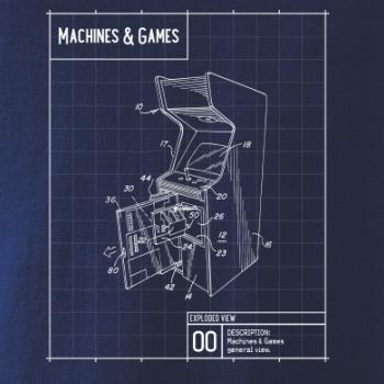 Nákres herní automat otevřený