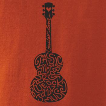 Kytara - názvy hudebních stylů