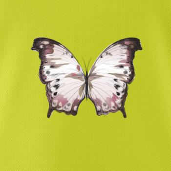 Motýl růžovobílý