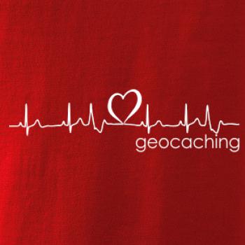 Moje srdce bije pro Geocaching -text