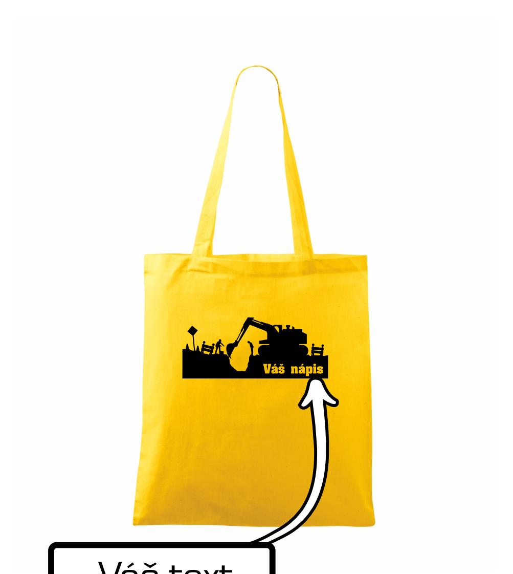 Zemní práce - silueta (váš text)