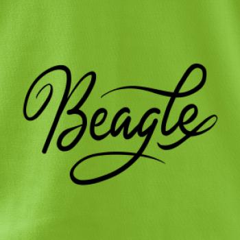 Beagle - nápis okrasný