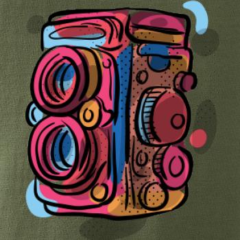 Foťák barevný - dvě čočky