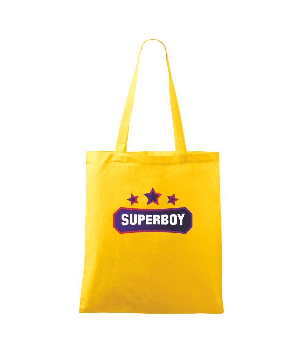 Superboy - nápis barevný