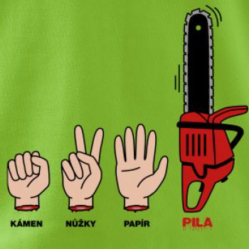 kámen, nůžky, papír, pila (Hana-creative)