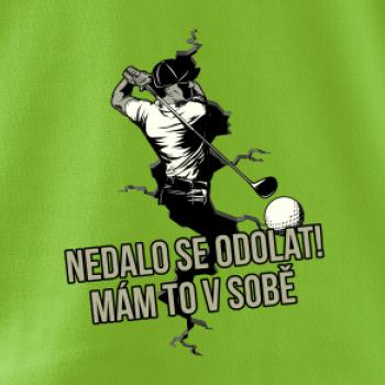 Nedalo se odolat, mám to v sobě golf