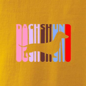 Jezevčík Rozteklý nápis